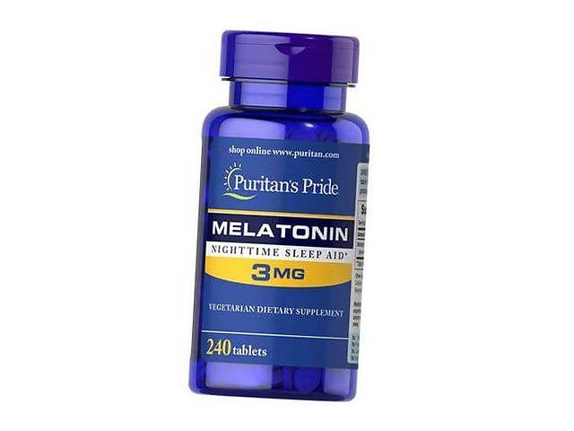 Мелатонин Melatonin 3 Puritan's Pride 240таб (72367007)