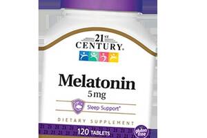 Мелатонин Melatonin 5 21st Century 120таб (72440003)