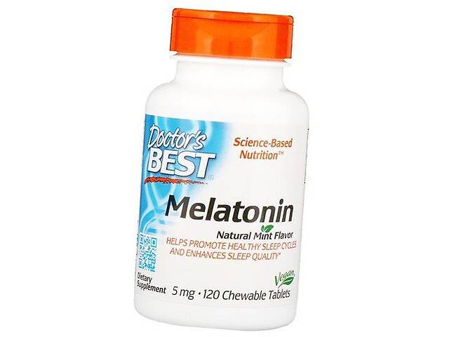 Мелатонин Melatonin 5 Doctor's Best 120таб Мята (72327005)