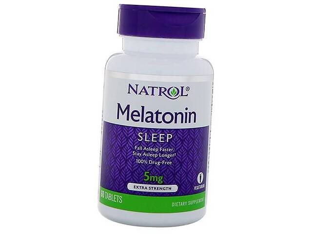 Мелатонин Melatonin 5 Natrol 60таб (72358003)