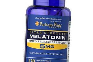 Мелатонин Melatonin 5 Puritan's Pride 120таб (72367010)