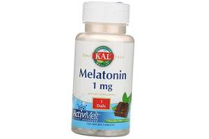 Мелатонин мгновенно растворимый Melatonin 1 Instant Dissolve KAL 120таб Шоколад с мятой (72424007)