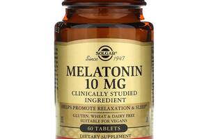 Мелатонин Solgar 10 мг 60 таблеток
