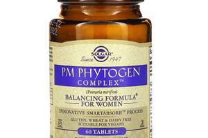 Менопауза комплекс для женщин PM PhytoGen Solgar 60 таблеток