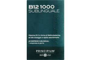 Метилкобаламин Bios Line Principium B12 1000 Sublingual 60 Tabs