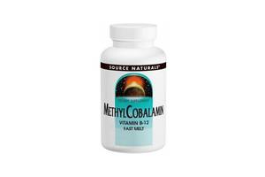 Метилкобаламин Source Naturals B-12 Fast Melt 5 mg 60 Tabs