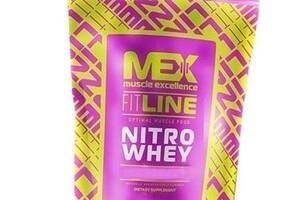 Багатокомпонентний Протеїн, Nitro Whey, Mex Nutrition 2270г Полуниця (29114003)