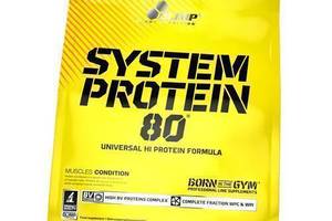 Багатокомпонентний протеїн, System Protein 80, Olimp Nutrition 700г Ваніль (29283005)