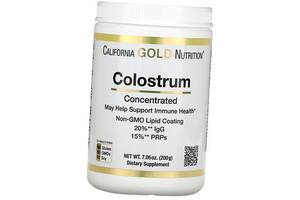 Молозиво Концентрированное Colostrum Powder Concentrated California Gold Nutrition 200г (72427003)