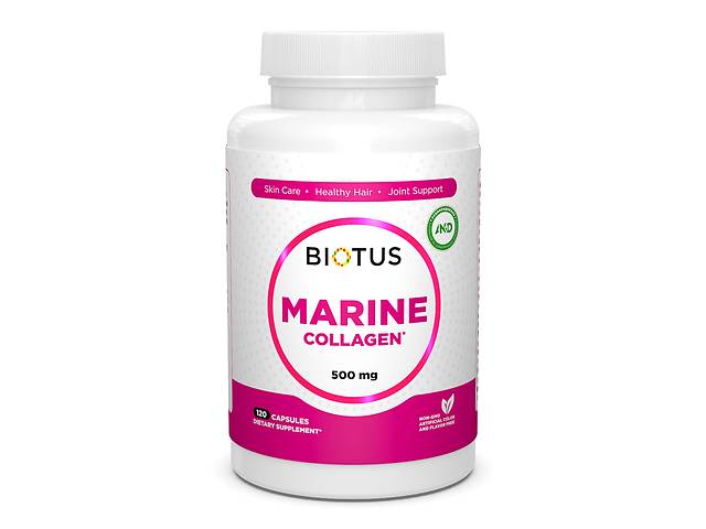 Морской коллаген Marine Collagen Biotus 120 капсул - Аминокислоты для ...