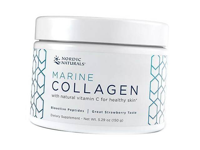 Морской коллаген Marine Collagen Nordic Naturals 150г Клубника (68352001)