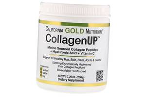 Морской коллаген с Гиалуроновой кислотой Collagen Up California Gold Nutrition 206г Без вкуса (68427001)