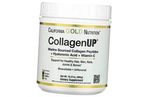 Морской коллаген с Гиалуроновой кислотой Collagen Up California Gold Nutrition 464г Без вкуса (68427001)