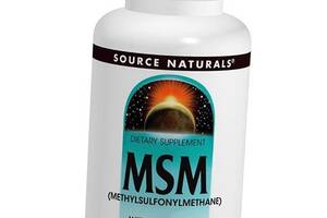 МСМ Метилсульфонилметан MSM 1000 Source Naturals 60таб (03355006)