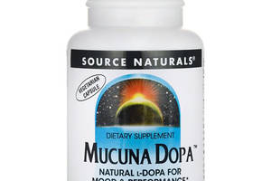 Мукуна жгучая Source Naturals Mucuna Dopa 60 капсул (SN2191)