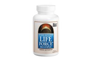 Мультикомплекс для Поддержания Энергии Life Force Source Naturals 120 капсул