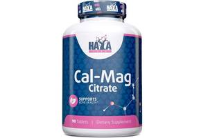 Мультиминеральный комплекс Haya Labs Calcium Magnesium Citrate 90 Tabs