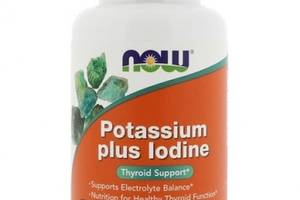 Мультиминеральный комплекс NOW Foods Potassium Plus Iodine 180 Tabs