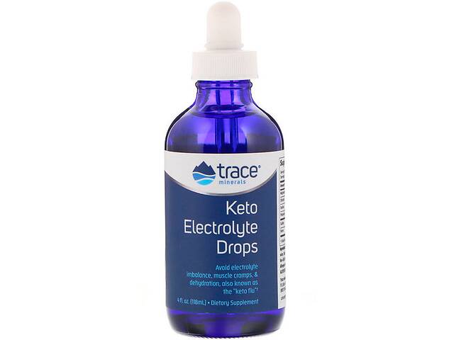 Мультиминеральный комплекс Trace Minerals Keto Electrolyte Drops 4 fl oz 118 ml TMR-00449