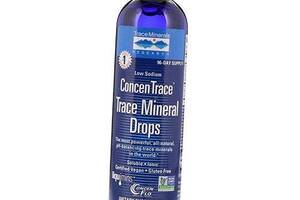 Мультимінерали, ConcenTrace Trace Mineral Drops, Trace Minerals 237мл (36474002)