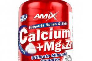 Мультиминералы для спорта Amix Nutrition Ca+Mg+Zn 100 Tabs