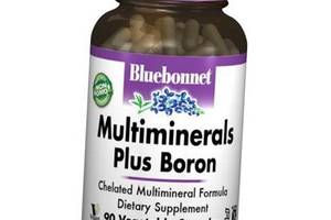 Мультимінерали плюс Бор, Multiminerals plus Boron, Bluebonnet Nutrition 90вегкапс (36393041)