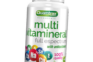 Мультивитаминная формула Multi Vitamineral Quamtrax 60гелкапс (36582004)