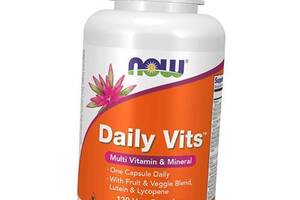 Мультивитаминный комплекс Daily Vits Caps Now Foods 120вегкапс (36128402)