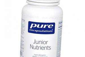 Мультивитамины без железа для детей Junior Nutrients Pure Encapsulations 120капс (36361021)