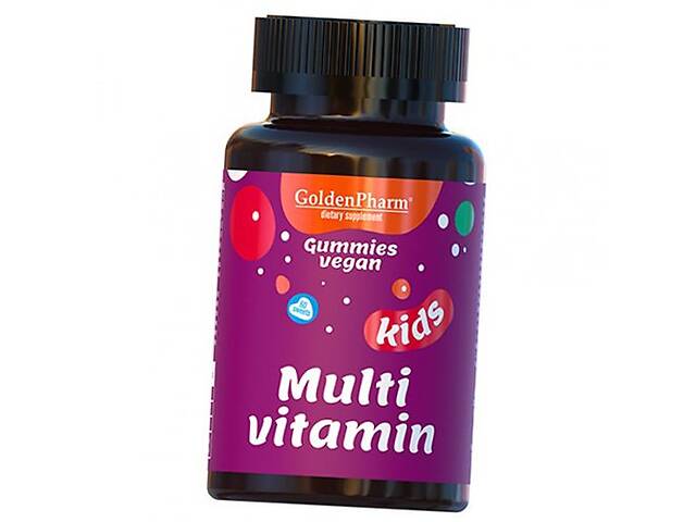 Мультивитамины для детей Kids Multi Vitamin Golden Pharm 60таб (36519011)