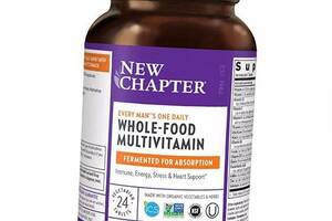 Мультивітаміни для чоловіків Every Man's One Daily Multivitamin New Chapter 24вегтаб (36377010)