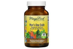 Мультивитамины для мужчин, Men’s One Daily, MegaFood, 60 таблеток