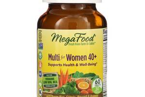 Мультивитамины для женщин 40+, Multi for Women 40+, MegaFood, 60 таблеток