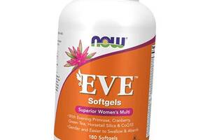 Мультивитамины для женщин Eve Softgel Now Foods 180гелкапс (36128272)