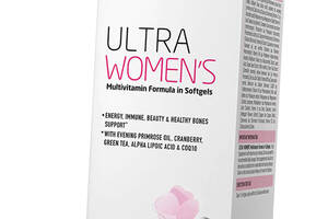 Мультивитамины для женщин VP laboratory Ultra Women's Multivitamin Formula Softgels 90 гелкапс (36099025)