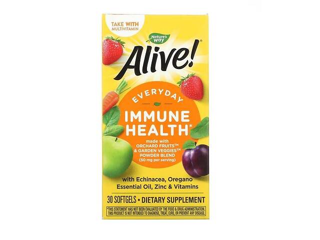 Мультивитамины Natures Way Immune Health 30 softgels (1086-2022-10-1044)