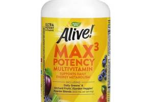 Мультивитамины Natures Way Max3 With Iron 180 tabs (1086-2022-10-1048)