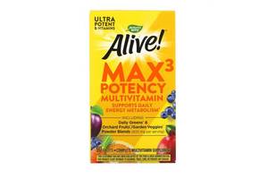 Мультивитамины Natures Way Max3 With Iron 90 tabs (1086-2022-10-1050)