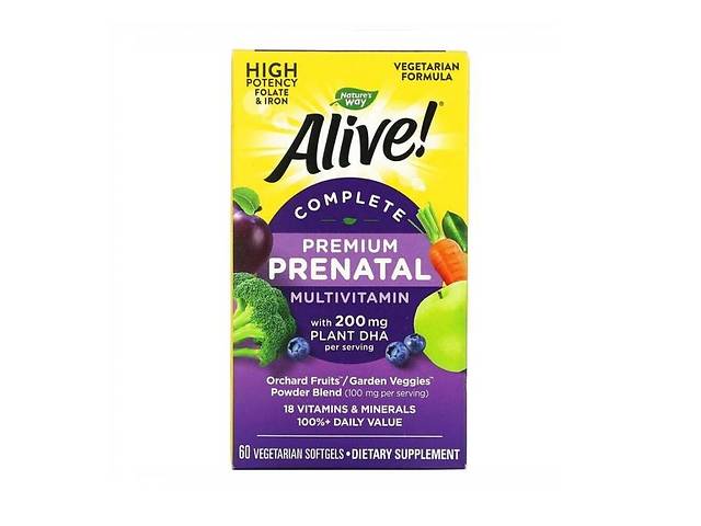 Мультивитамины Natures Way Prenatal Multi 60 softgels (1086-2022-10-1040)