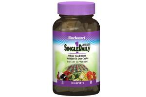 Мультивитамины с железом Bluebonnet Nutrition Single Daily 30 капсул