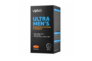 Мультивитамины VPLab Ultra Men's Multivitamin 90 softgels (1086-2022-10-0274)