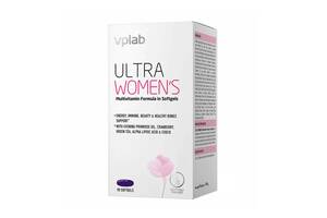 Мультивитамины VPLab Ultra Women's Multivitamin 90 softgels (1086-2022-10-0273)