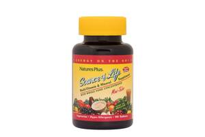 Мультивитамины и минералы Nature's Plus Multi-Vitamin & Mineral Source of Life 90 Mini-Tablets