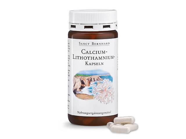 Микроэлемент Кальций Sanct Bernhard Calcium Lithothamnium 180 mg 120 Caps