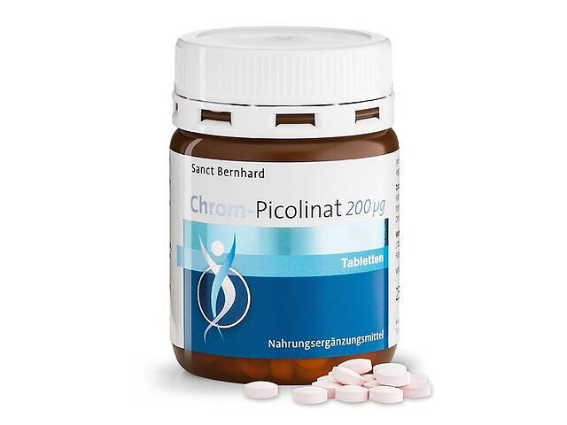 Микроэлемент Хром Sanct Bernhard Chrom-Picolinat 200 mcg 250 Tabs