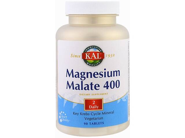 Микроэлемент Магний KAL Magnesium Malate 400 90 Tabs CAL-81309