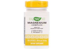 Микроэлемент Магний Nature's Way Magnesium Complex 100 Caps NWY-41051