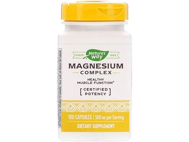 Микроэлемент Магний Nature's Way Magnesium Complex 100 Caps NWY-41051