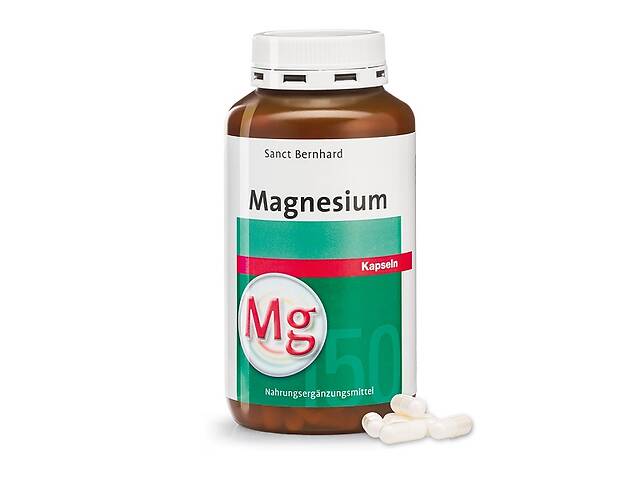 Микроэлемент Магний Sanct Bernhard Magnesium 150 mg 340 Caps