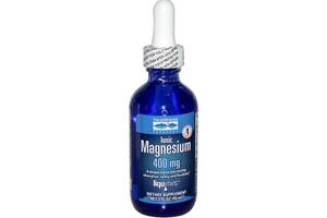 Микроэлемент Магний Trace Minerals Ionic Magnesium, 400 mg, 2 fl oz 59 ml TMR-00017